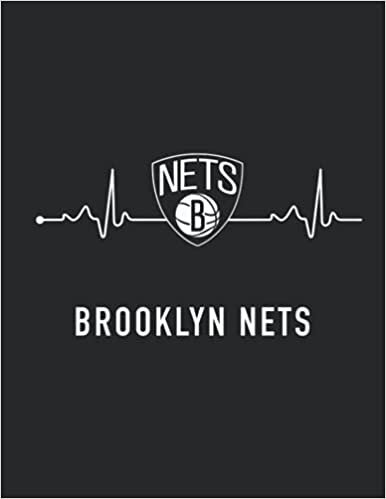 indir Brooklyn Nets: Brooklyn Nets Heartbeat | Basketball Fan Essentials | Basketball College Ruled 8.5x11 inches, 110 pages