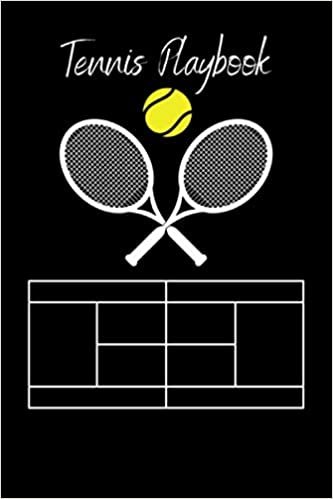 indir Tennis Playbook: Blank Tennis Field Diagrams Notebook For Trainings, Drawing Up Winning Plays, Drills, Planning Tactics and Strategies - Gift for Tennis Coaches &amp; Players