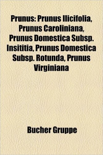 Prunus: Prunus Ilicifolia, Prunus Caroliniana, Prunus Domestica Subsp. Insititia, Prunus Domestica Subsp. Rotunda, Prunus Virg baixar