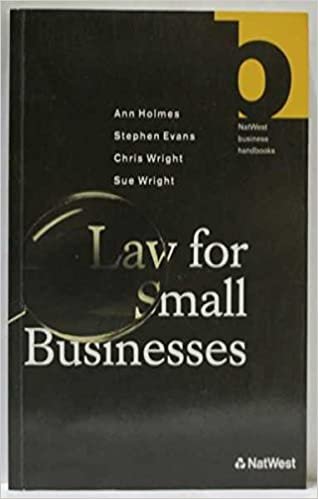indir Law for Small Businesses 1991 (NatWest Business Handbooks)