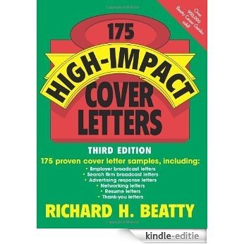 175 High-Impact Cover Letters [Kindle-editie] beoordelingen