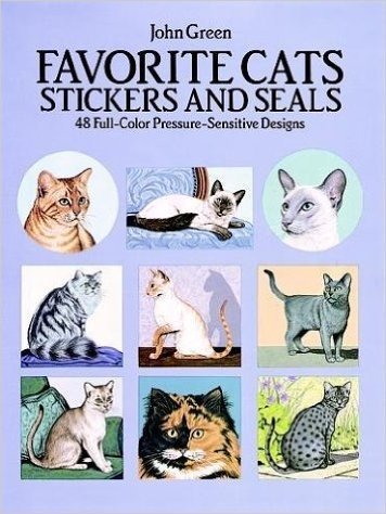 Favorite Cats Stickers and Seals: 48 Full-Color Pressure-Sensitive Designs