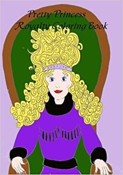 indir The Pretty Princess Royalty Coloring Book