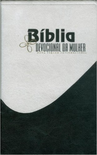 Bíblia Nova Versão Internacional. Devocional da Mulher - Capa Perola com Preto