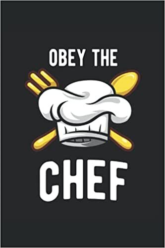 indir Obey The Chef: Obey the cook taccuino divertente cucina divertente regali a righe (formato A5, 15, 24 x 22, 86 cm, 120 pagine)