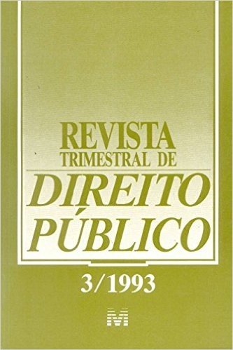 Revista Trimestral De Direito Publico N. 03