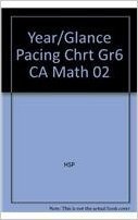 Year/Glance Pacing Chrt Gr6 CA Math 02
