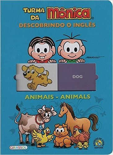 Descobrindo o Inglês. Animais - Volume 1. Coleção Turma da Monica baixar