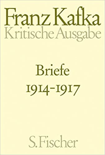 indir Kafka, F: Briefe 1914 - 1917