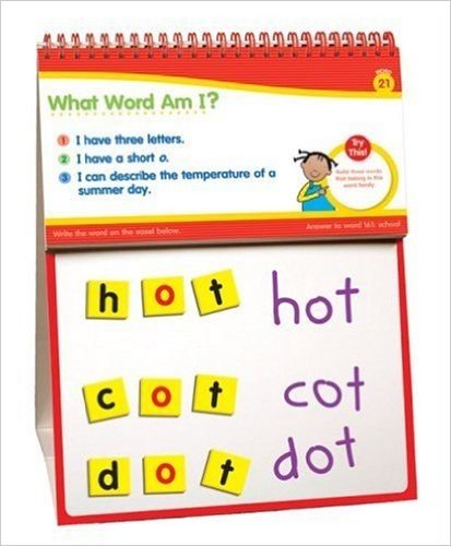 Magnetic Daily Word-Building Center: Little Red Tool Box Literacy Manipulatives