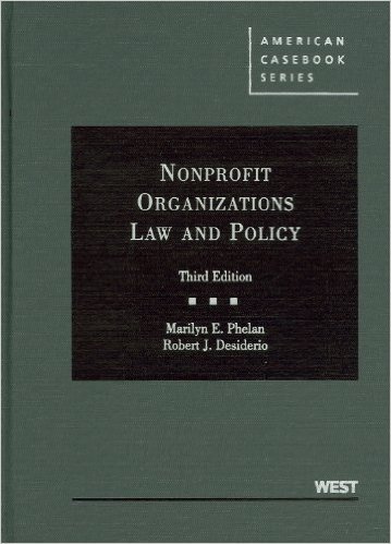 Nonprofit Organizations Law and Policy