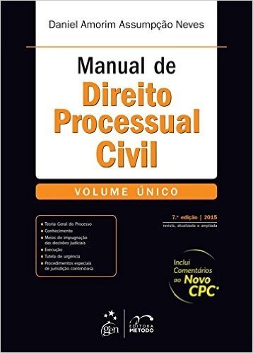 Manual de Direito Processual Civil - Volume Único