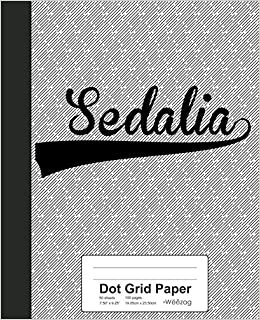 Dot Grid Paper: SEDALIA Notebook (Weezag Wine Review Paper Notebook, Band 3859)