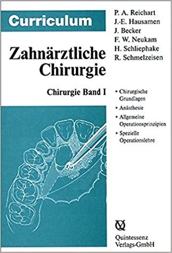 Curriculum Zahnärztliche Chirurgie 1/3: Bd. 1: Zahnärztliche Chirurgie. Bd. 2: Zahn-, Mund- und Kieferkrankheiten. Bd. 3: Mund,- Kiefer- und Gesichtschirurgie