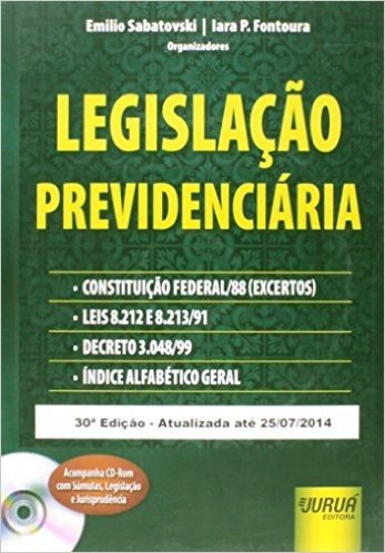 Legislação Previdenciária (+ CD-ROM)