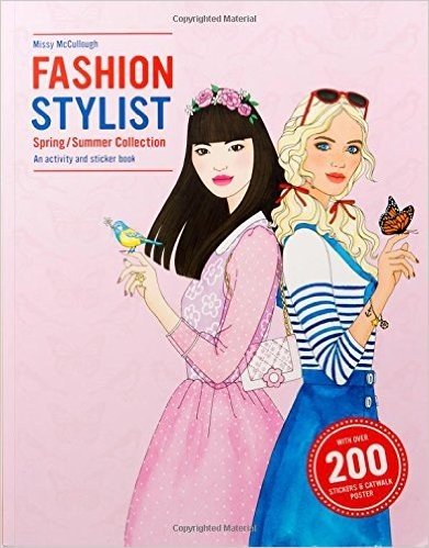Fashion Stylist Spring/Summer Collection: An Activity and Sticker Book