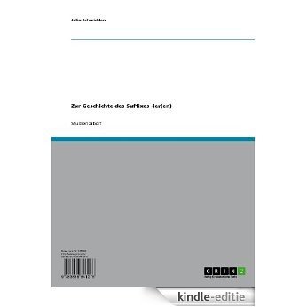 Zur Geschichte des Suffixes -ier(en) [Kindle-editie] beoordelingen