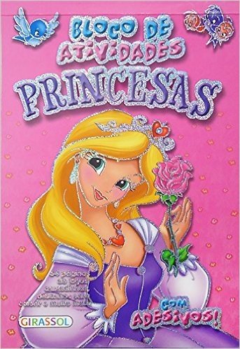 Bloco de Atividades Princesas. Rosa - Volume 2
