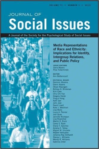 Media Representations of Race and Ethnicity: Implications for Identity, Intergroup Relations, and Public Policy