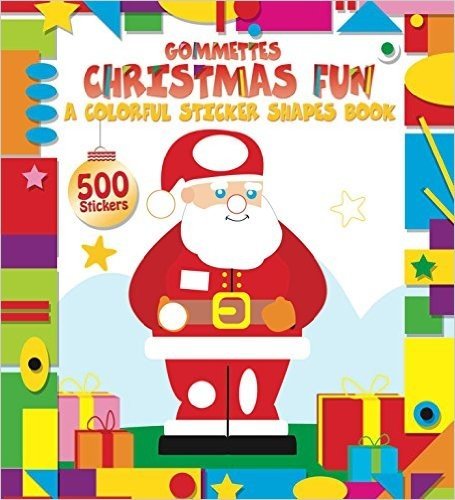 Christmas Fun: A Colorful Sticker Shapes Book