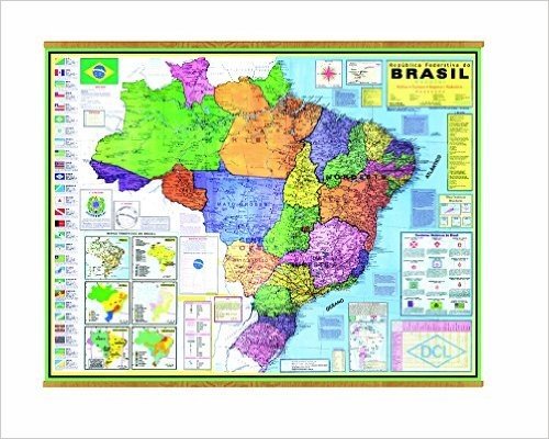 Mapa do Brasil Político