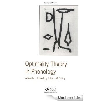 Optimality Theory in Phonology: A Reader [Kindle-editie] beoordelingen
