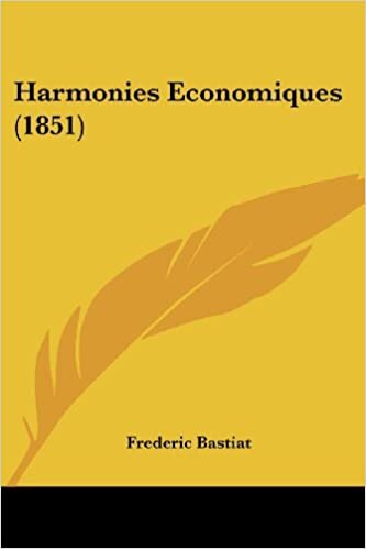 indir Harmonies Economiques (1851)