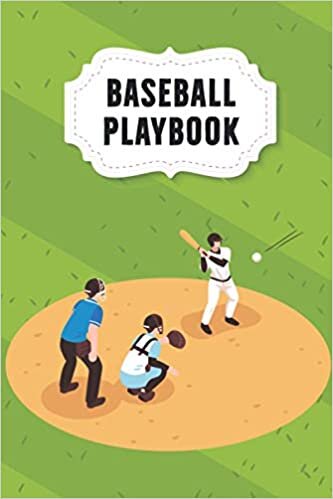 indir Baseball Playbook: Baseball Court Diagrams notebook with drawing up and training for Baseball Trainer