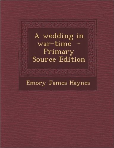 Wedding in War-Time