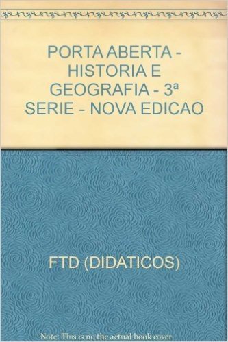 Porta Aberta - Historia E Geografia - 4A E 3S