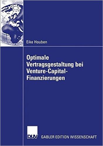 Optimale Vertragsgestaltung Bei Venture-Capital-Finanzierungen baixar