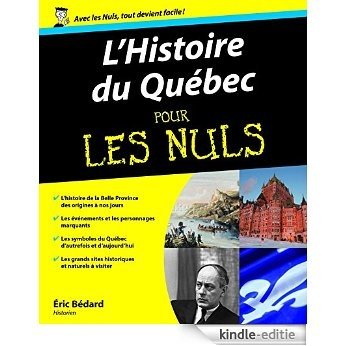 Histoire du Québec Pour les Nuls [Kindle-editie]