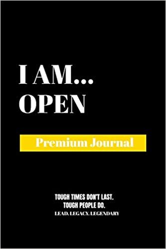 indir I Am Open: Premium Journal
