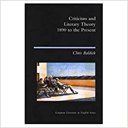 indir Criticism and Literary Theory 1890 to the Present (Longman Literature in English)