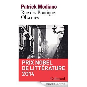 Rue des Boutiques Obscures (Folio) [Kindle-editie]