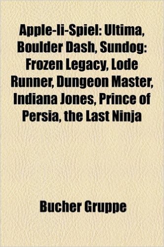 Apple-II-Spiel: Tetris, Ultima, Boulder Dash, Sundog: Frozen Legacy, Marble Madness, Lode Runner, Indiana Jones, Prince of Persia