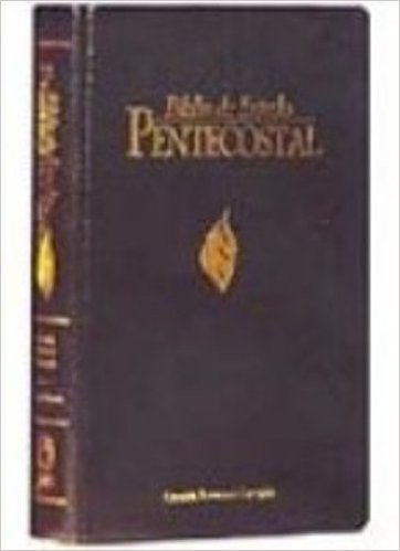 Bíblia De Estudo Pentecostal. Pequena. Capa Preta