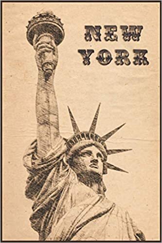 indir New York Journal: Vintage Looking Notebook | Statue of Liberty Lined Journal