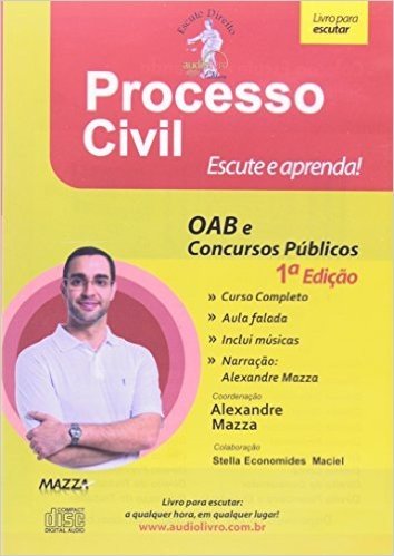 Processo Civil. OAB E Concursos Públicos - Audiolivro