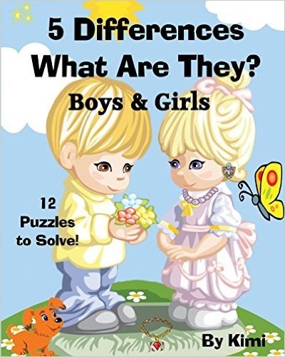 5 Differences - What Are They? - Boys & Girls: Kids Series
