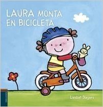 Laura Monta En Bicicleta