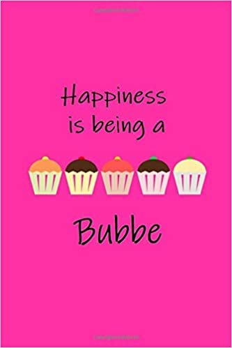 indir Happiness is being a Bubbe: 100 pages, lined, 6 x 9 inches / 15.24 x 22.86 cm, notebook notepad gift notes lists memos ideas scribbles Judaica Judaism ... Bat Mitzvah David Star Magen Shabbat Menorah