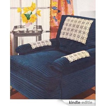 Flowery Chair Back Set Crochet Pattern Doilies Mats (English Edition) [Kindle-editie]