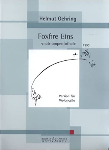 Foxfire Eins: natriumpentothal. Violoncello.