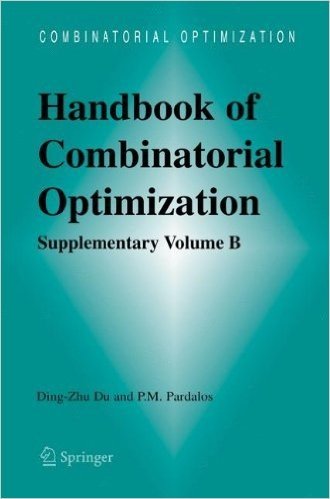 Handbook of Combinatorial Optimization: Supplement Volume B baixar