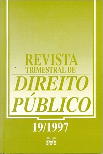 Revista Trimestral De Direito Publico N. 19