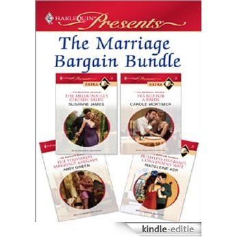 The Marriage Bargain Bundle: The Millionaire's Chosen Bride\His Bid for a Bride\The Spaniard's Marriage Bargain\Ruthless Husband, Convenient Wife [Kindle-editie] beoordelingen