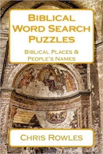 indir Biblical Word Search Puzzles: Biblical Places &amp; People&#39;s Names