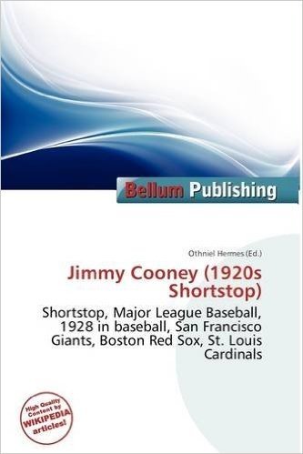 Jimmy Cooney (1920s Shortstop)