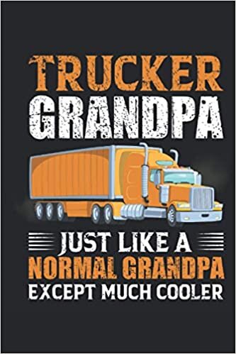 indir Notebook: truck driver, lorry, professional driver, lorry: 120 lined pages - notebook, sketchbook, diary, to-do list, drawing book, for planning, organizing and taking notes.